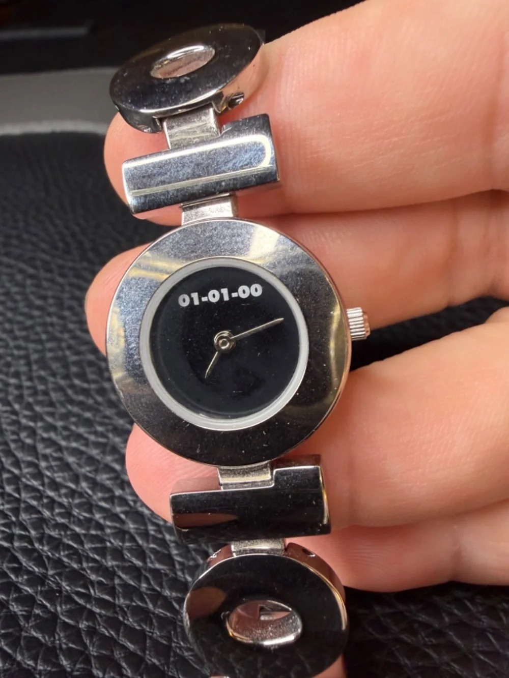 Vintage Limited Edition 01 01 00 'Mark of the Millennium' Stainless Steel Watch